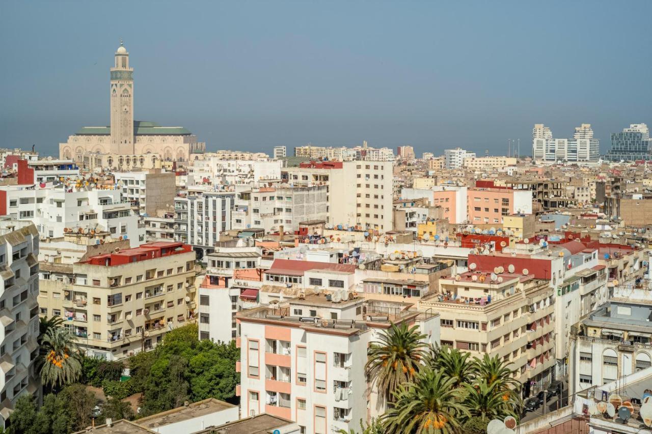 巴塞罗安法酒店 卡萨布兰卡 外观 照片 Rabat skyline