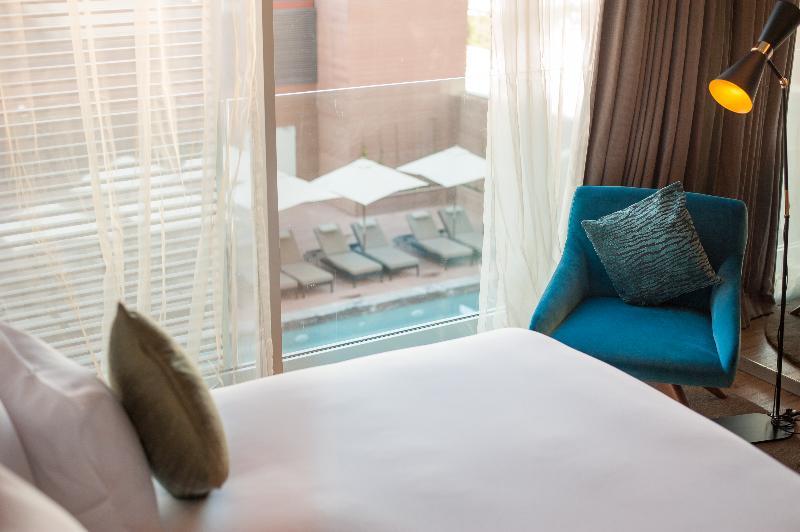 巴塞罗安法酒店 卡萨布兰卡 外观 照片 A room at the hotel